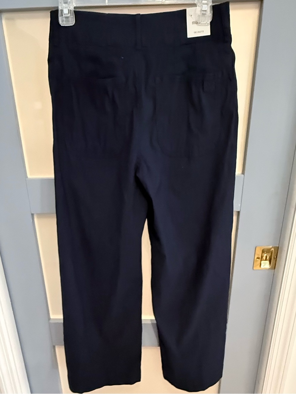 Anthropologie NWT Maeve Colette Flap Pocket Wide-Leg pants Women’s 27 - Picture 5 of 8